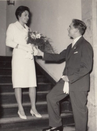 Šolc´s wedding in 1961