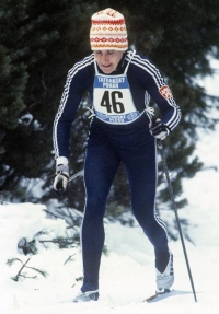 Květa Jeriová na Tatranském poháru v roce 1984