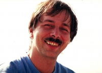 Michal Šaman na dovolené roku 2002