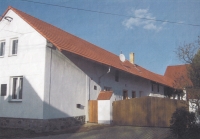 Josef Šára’s family home after reconstruction