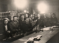 Employees of the postal office in Přerov during WW2