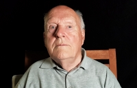 Rudolf Kiesewetter při natáčení ve Weidenbergu, květen 2019
