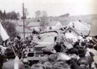 May 9, 1945 - arrival of the Red Army in Louky nad Jihlavou