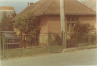 The house of the Stefan family, Stropkov near Prešov, 1971