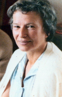 Hana Hoffmeisterová in 1970, witness´ adoptive mother 