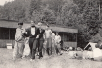Tábor v Ledči nad Sázavou cca 1967