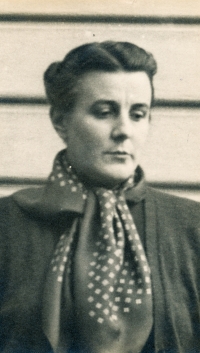 Herberta, maminka Charlotty, v roce 1952