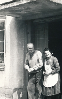 Parents of Václav Dašek, Ladislav and Marie, in 1970s