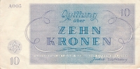 Banknotes in the Terezin Ghetto (Ghettokronen)