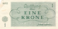 Banknotes in the Terezín Ghetto (Ghettokronen)