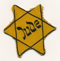 Hvězda, kterou museli Židé nosit jako označení