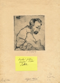 Autor Václav Sivko, suchá jehla, Josef Sudek
