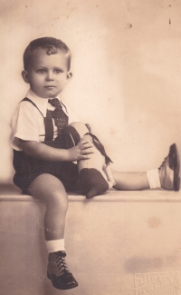 Jaroslav Skopal dvouletý, Košice, asi 1938-1939