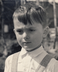 Libor Grubhoffer ve věku pěti let