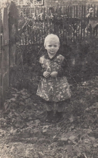 Ludmila Hochmanová in early childhood