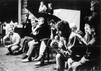 November 1989 in a theatre in Olomouc