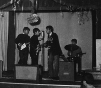 Mewes – with a music group in 1965
