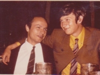 Mewes with his friend Vít Martinů in 1967