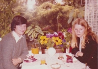 Mewes – with his wife Marlies in 1978