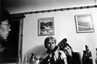 Ivana Plíhalová with her husband Karel / 1984