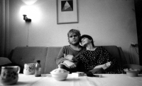 Ivana Plíhalová s manželem Karlem / 1984