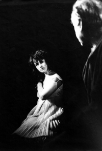 Ivana Plíhalová as Markéta in 'Báj' / Olomouc 1990