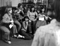 Ivana Plhalová in Karel Smyczk's movie 'Housata' from the year 1979