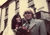 Wedding with Karel Plíhal / 1984