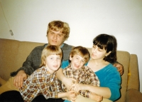 Ivana and Karel Plíhalovi with their children
