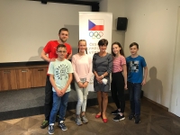 Meeting with pupils in Malostranská beseda