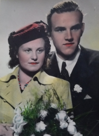 Wedding photograph. 1950