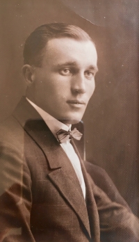 Ján Lassovszký as a young man