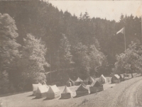 Čelina Camp near Příbram, 1946