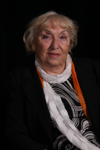 Olga Vetešníková in the studio in Hradec Králové, 2019