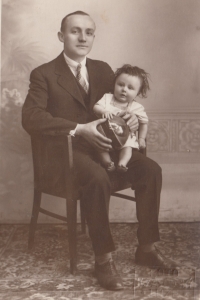 Johann Husch with his son Richard