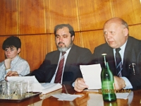with Milan Adam, the Minister of Education