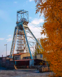 Mining tower of the 'R 1' pit