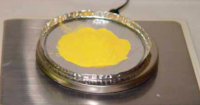 A sample of ammonium diuranate, the so-called "yellow cake"