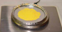 A sample of ammonium diuranate, so-called "yellow cake “