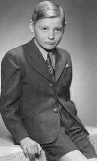 Zdeněk Hlobil, 11 years old 