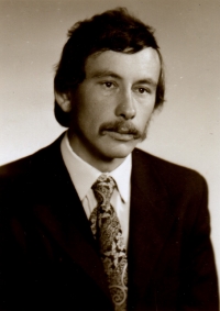 Portrait of Jan Zima from 1980s
