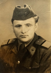 Emil Letko, soldier, 1953