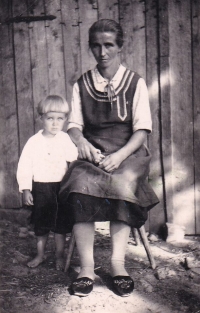 Friedrich mit der Mutter