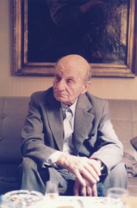 Otec Vladimíra Grégra krátce před smrtí v roce 1986
