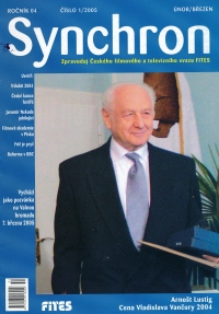 Zdeněk Zůna on the Synchron magazine cover 