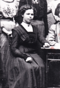 Mother as a young woman