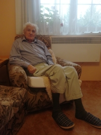 Photo of Jan Jurkas, born 1938, taken during the recoding in December 2019