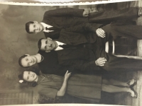 Karol Janoštiak´s grandparents, Antónia and Jozef, with their cousins