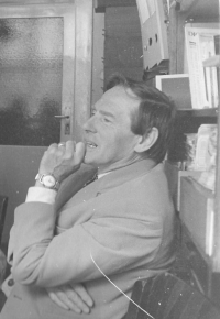 Pavel Holeček v Ústavu vědeckých lékařských informací v Praze v roce 1982