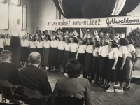 Spevokol gymnázia 1949
